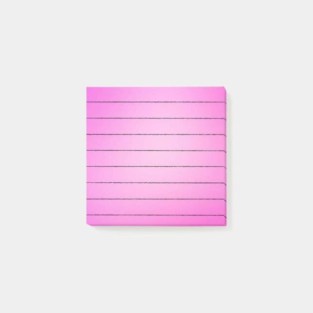 Bright Pink Post-it Notes (Front)