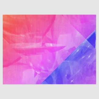 Bright pink red blue abstract beautiful design tissue paper