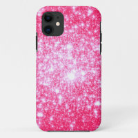 Bright Pink Stars