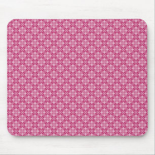 Bright Pink Stylishly Chic Mousepad