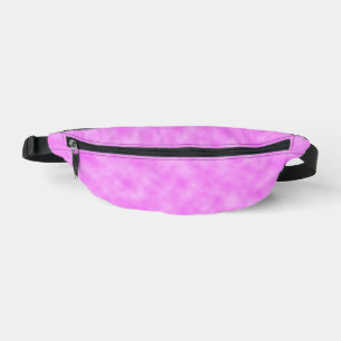 Bright Pinkish Purple Cloudy Abstract Pattern Bum Bags