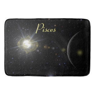 Bright Pisces Bath Mat