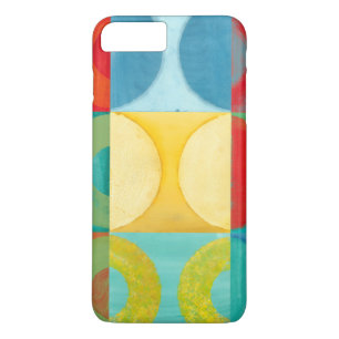 Bright Pop Art with Circles and Squares Case-Mate iPhone Case