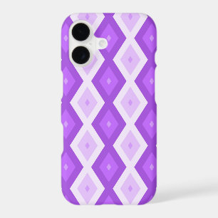 Bright purple diamond pattern