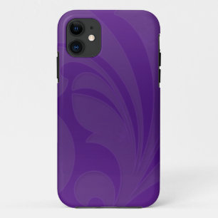 Bright Purple Flourish Case-Mate iPhone Case