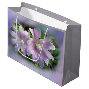 Bright purple large gift bag