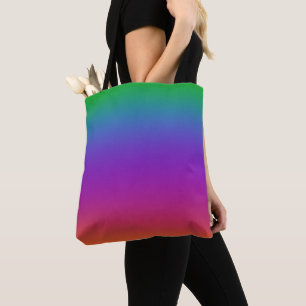 Bright Rainbow Colors Tote Bag