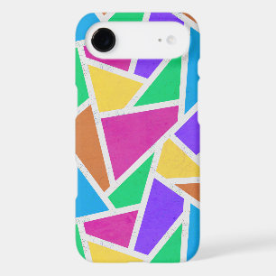 Bright rainbow colours mosaic
