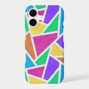 Bright rainbow colours mosaic