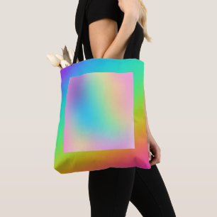 Bright Rainbow Gradient  Tote Bag