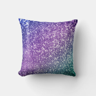 Bright Rainbow Mermaid Style 2 Designs You Decide Cushion