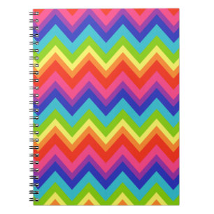 Bright Rainbow Notebook