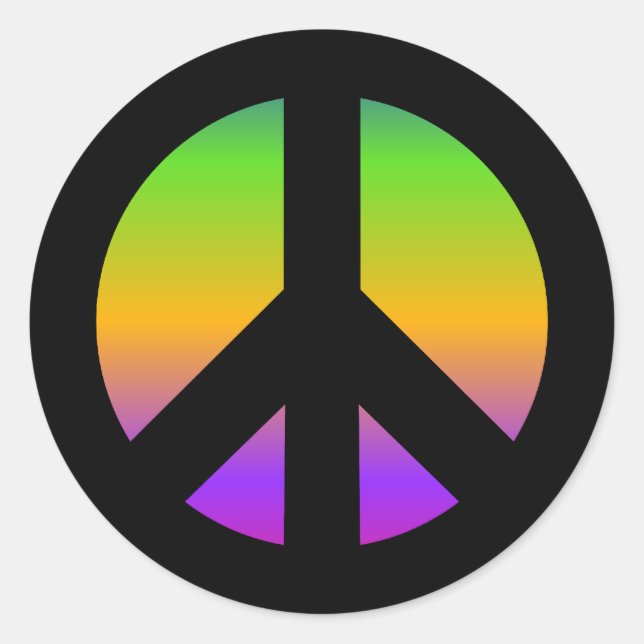 Bright Rainbow Sticker (Front)