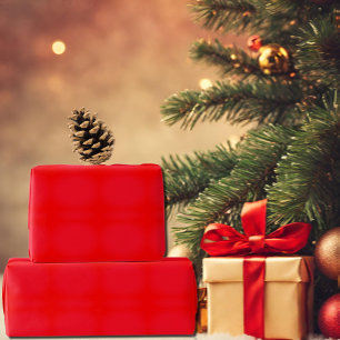 bright red colour wrapping paper
