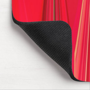 Bright red colourful pattern Customise Product Mouse Pad