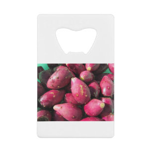Bright Red Prickly Pear Cactus Fruit