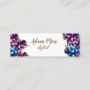 Bright Roses Mini Business Card