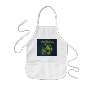 Bright Sagittarius Kids Apron