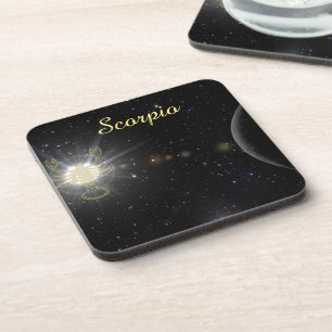 Bright Scorpio Coaster