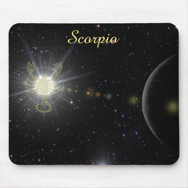 Bright Scorpio Mouse Pad (Front)