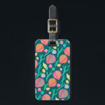 Bright Seashells and Seaweed CUSTOMIZED  Luggage Tag<br><div class="desc">Get ready for your vacation with this cheerful luggage tag - you can add your contact details to the other side or select a single sided design. Hand drawn design by me for you! Change the colour or font of the lettering as you like. Check my shop for more patterns...</div>