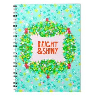 Bright & Shiny Wreath Notebook