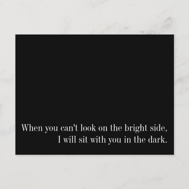 Bright Side Postcard (Front)