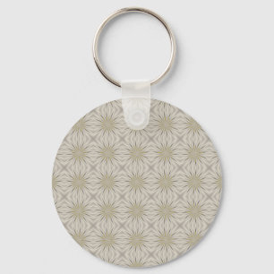 Bright Silver Christmas Stars Key Ring