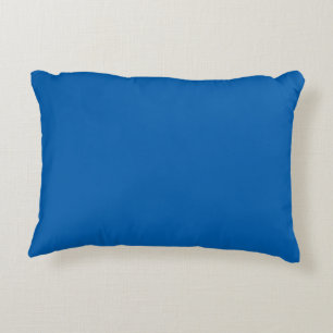 Bright Sky Blue solid colour plain pillow