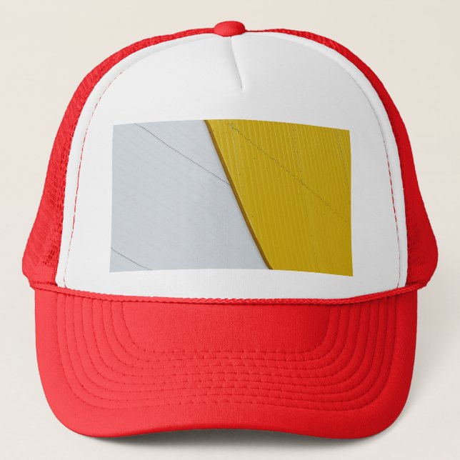 bright slash trucker hat (Front)