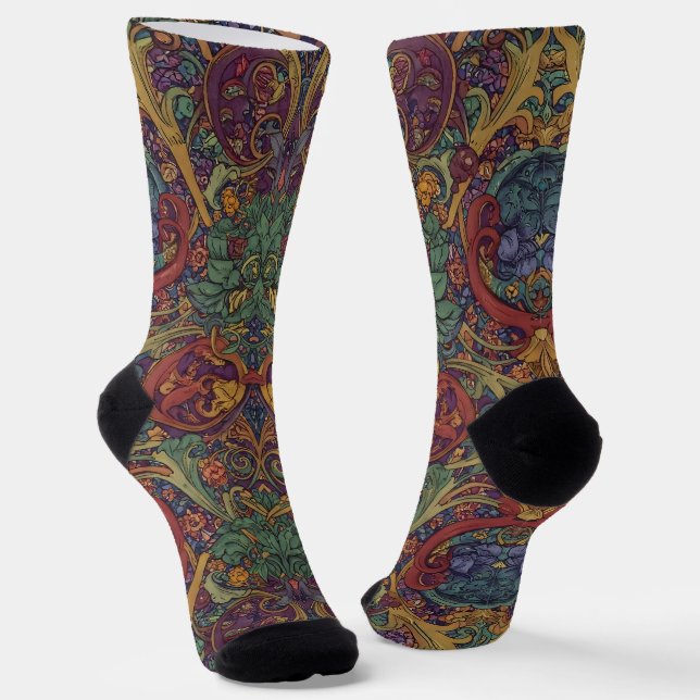 Bright Socks Elaborate Seamless Patterns 0039280 (Angled)