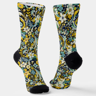 Bright Socks Elaborate Seamless Patterns 0039357