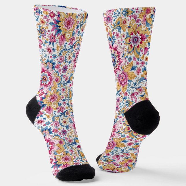 Bright Socks Elaborate Seamless Patterns 0039362 (Angled)