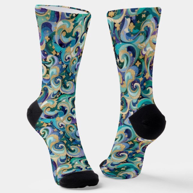 Bright Socks Elaborate Seamless Patterns 0039368 (Angled)
