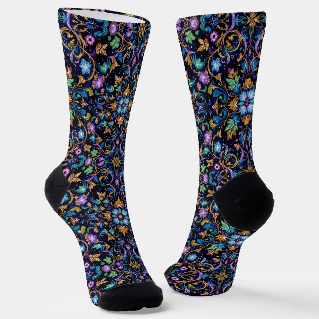 Bright Socks Elaborate Seamless Patterns 0039369 (Angled)