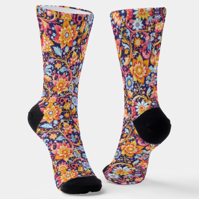 Bright Socks Elaborate Seamless Patterns 0039379 (Angled)