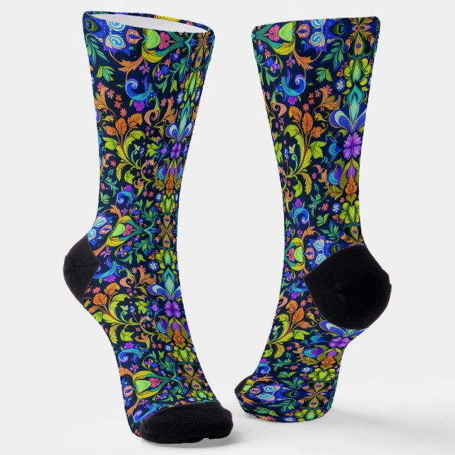 Bright Socks Elaborate Seamless Patterns 0039381 (Angled)