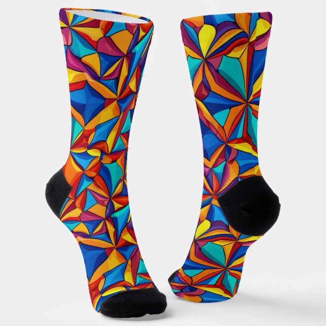 Bright Socks Elaborate Seamless Patterns 0039385 (Angled)