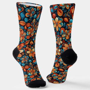 Bright Socks Elaborate Seamless Patterns 0039386