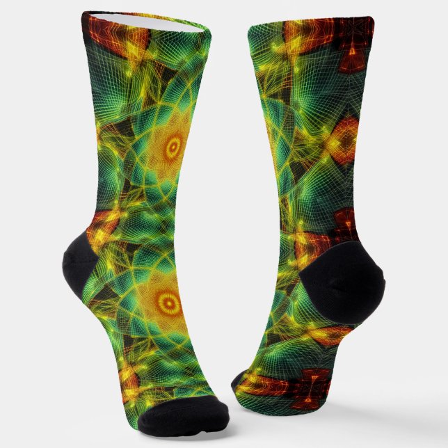 Bright Socks Elaborate Seamless Patterns 0039407 (Angled)
