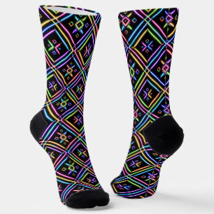 Bright Socks Elaborate Seamless Patterns 0047411
