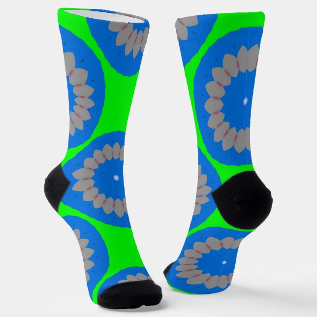 Bright Socks Fractal Seamless Patterns 0042104 (Angled)