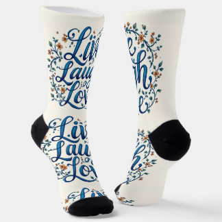 Bright Socks Live Laugh Love 0044077