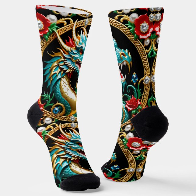 Bright Socks Picture Art 0038502 (Angled)