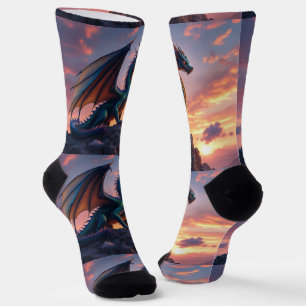 Bright Socks RANDOPIX Resting Dragon 0039519