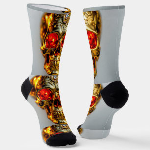 Bright Socks Skull Pics 0037643