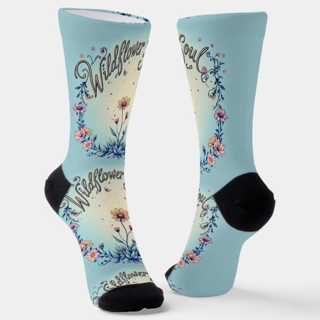 Bright Socks Wildflower Soul 0044013 (Angled)