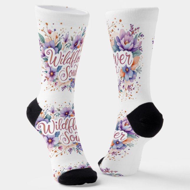 Bright Socks Wildflower Soul 0044019 (Angled)