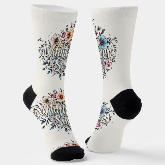 Bright Socks Wildflower Soul 0044030 (Angled)