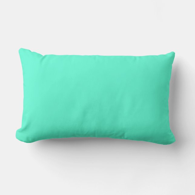 Bright solid  throw pillow (Front)